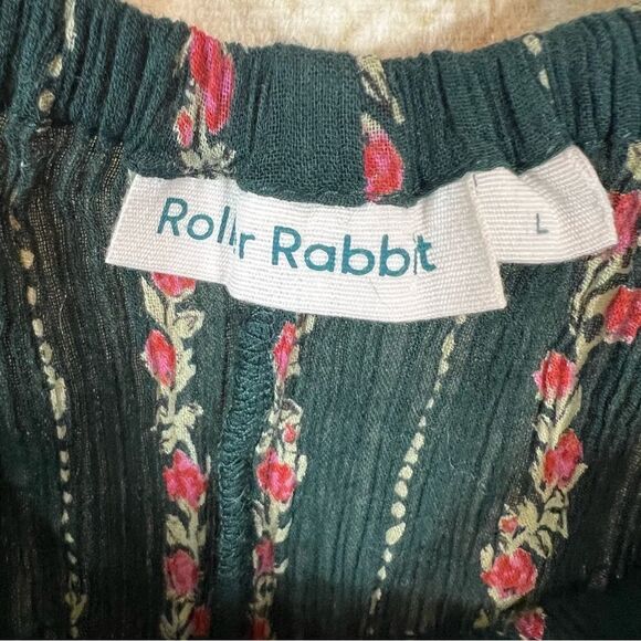 Roller Rabbit Mateaus Linden Cotton Gauze Peasant Top - Picture 8 of 13